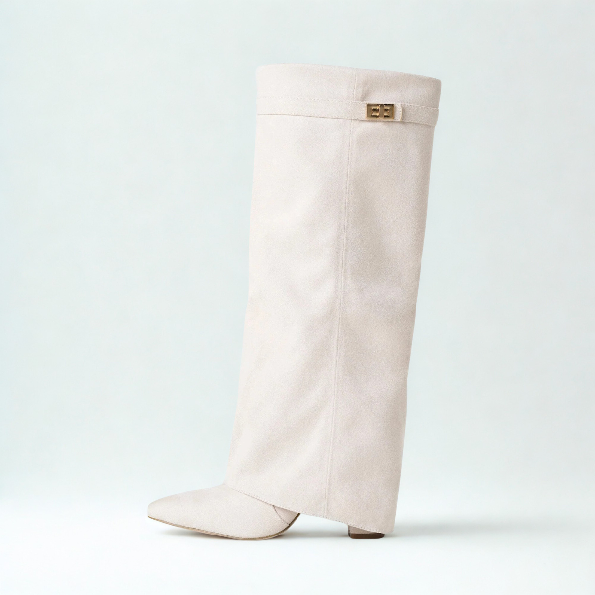 HOHE WILDLEDERSTIEFEL MODENA - CREME