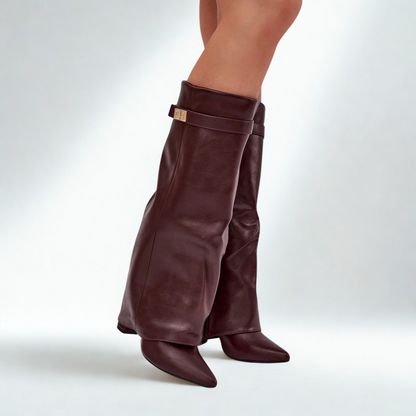 LEDERSTIEFEL MODENA - BURGUNDER