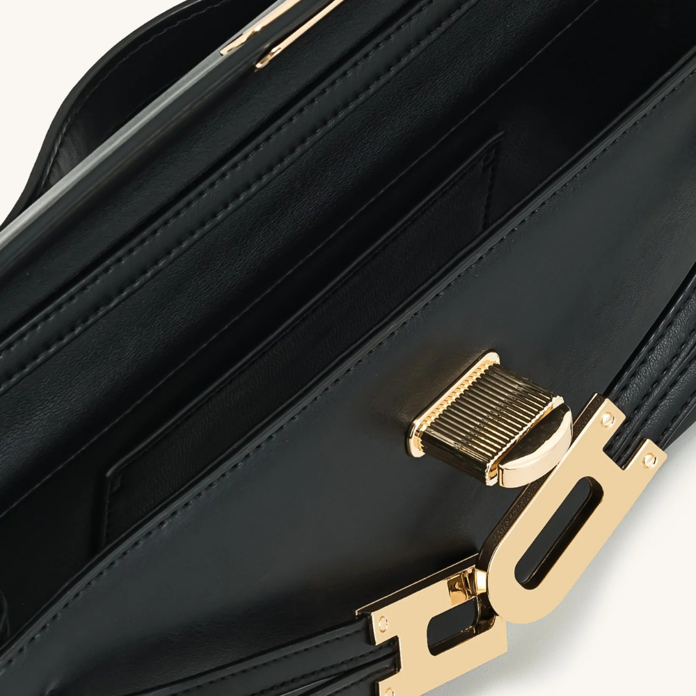 TOP-HANDLE-TASCHE TARANTO – SCHWARZ