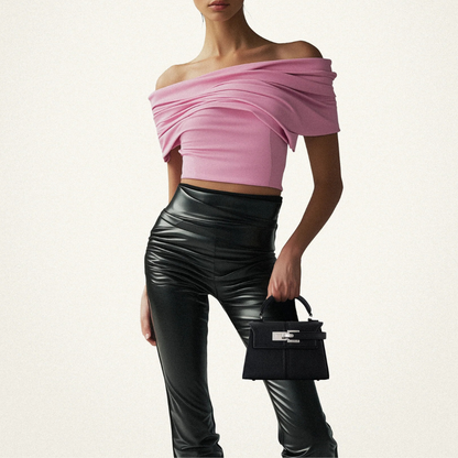 MINI-TASCHE BARI – SCHWARZ-CRYSTAL