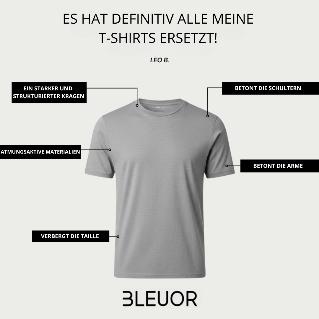 T-SHIRT PERFECT FIT TORINO – GRAU