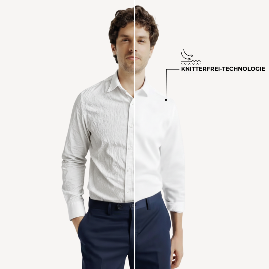 BÜGELFREIES SLIM FIT HEMD FIRENZE – WEISS