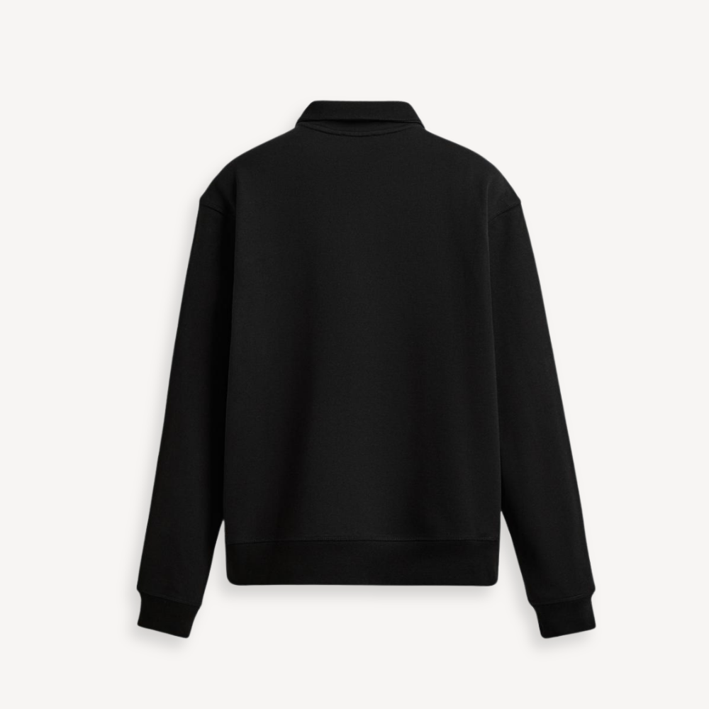 QUARTER ZIP PALERMO – SCHWARZ