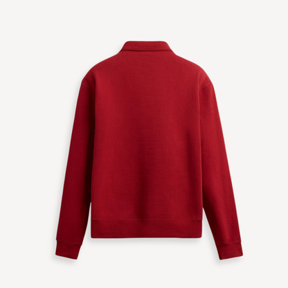QUARTER ZIP PALERMO – ROT