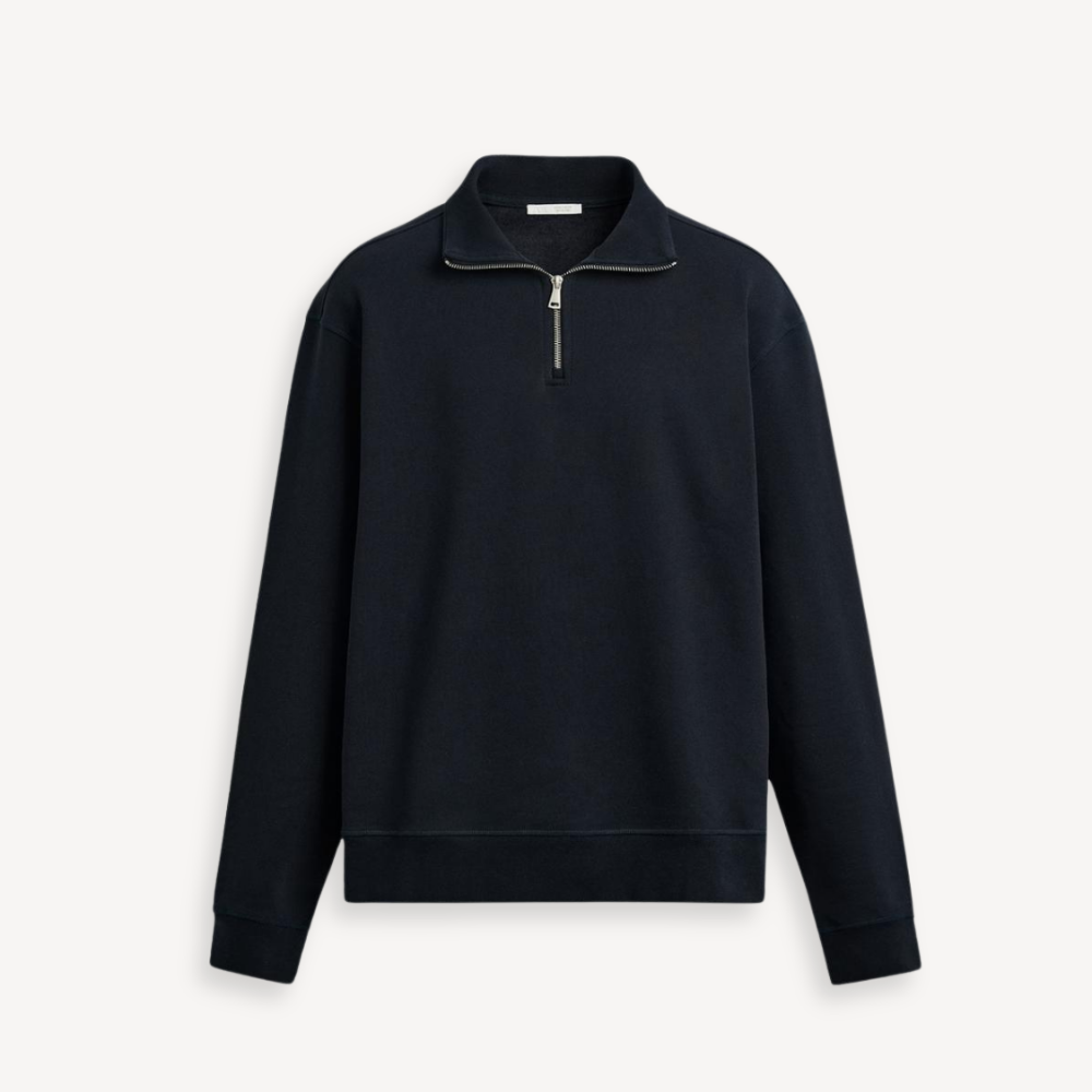QUARTER ZIP PALERMO – MARINEBLAU