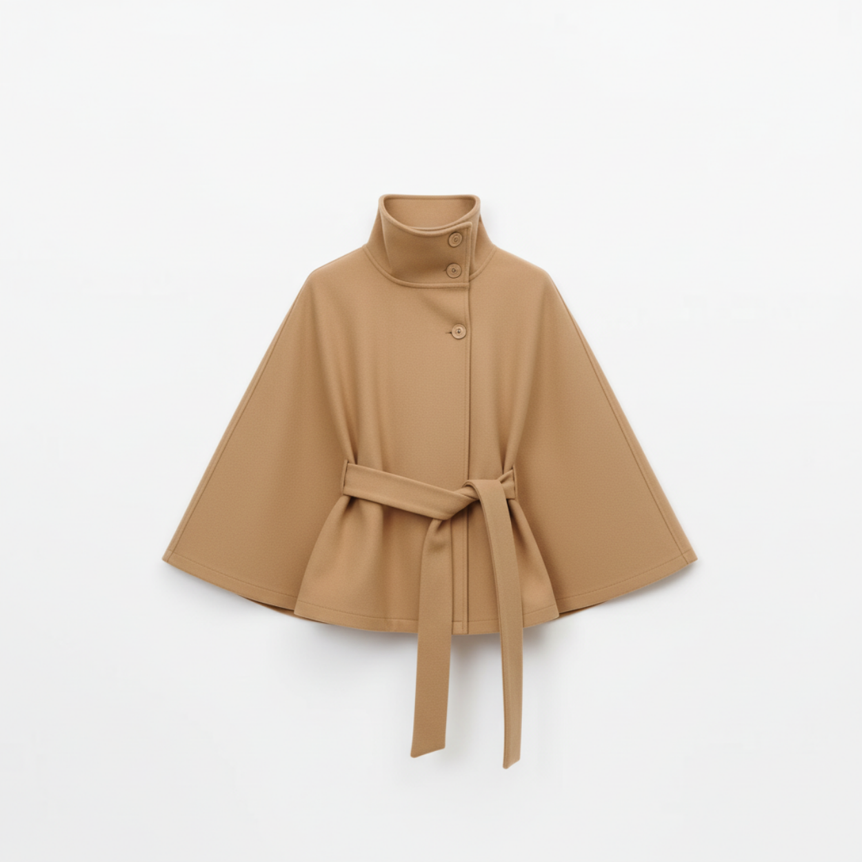 GÜRTEL CAPE COAT MESSINA – CAMEL