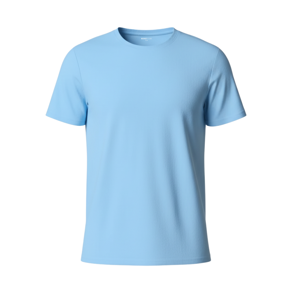 T-SHIRT PERFECT FIT TORINO – HELLBLAU