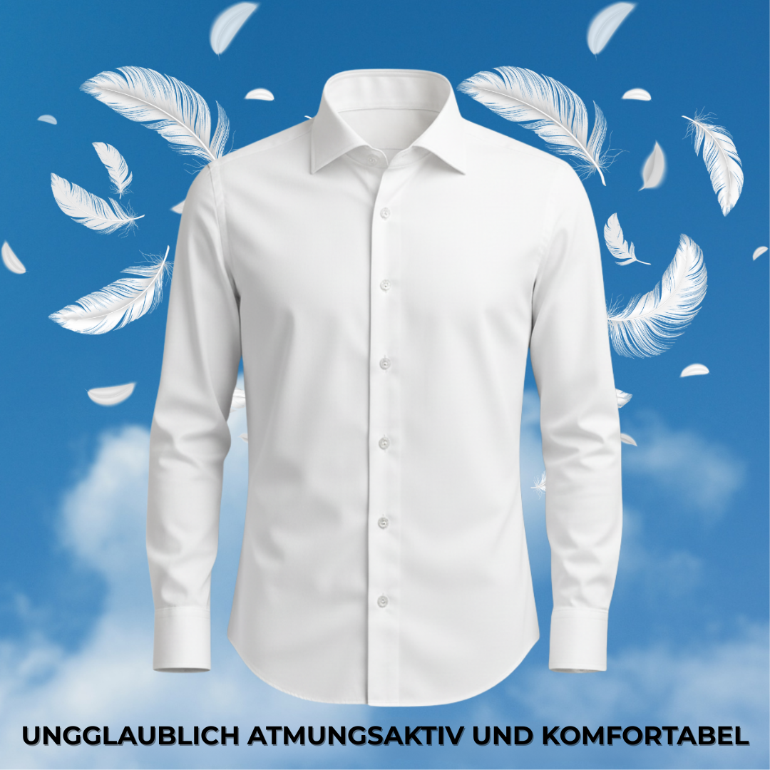 BÜGELFREIES SLIM FIT HEMD FIRENZE – WEISS