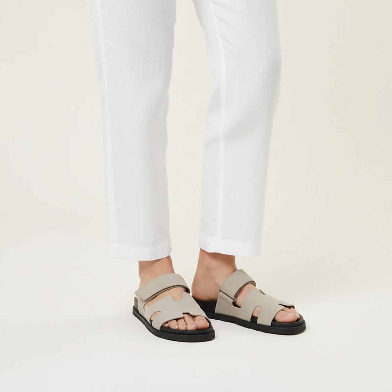 SANDALS ROMA – GREIGE
