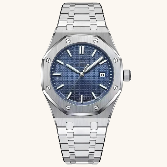 ROYAL FLORENZ 41 MM – SILBER / OZEANBLAU
