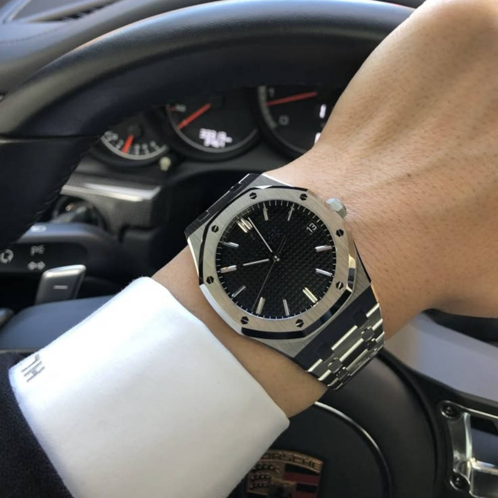 ROYAL FLORENZ 41 MM – SILBER / STEIN