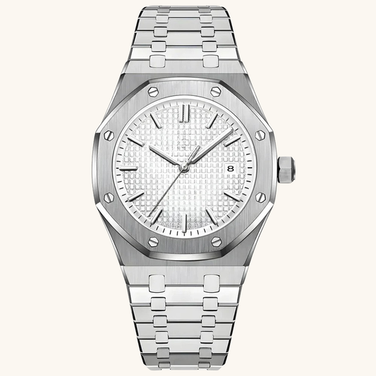 ROYAL FLORENZ 41 MM – SILBER / EIS