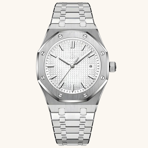 ROYAL FLORENZ 41 MM – SILBER / EIS