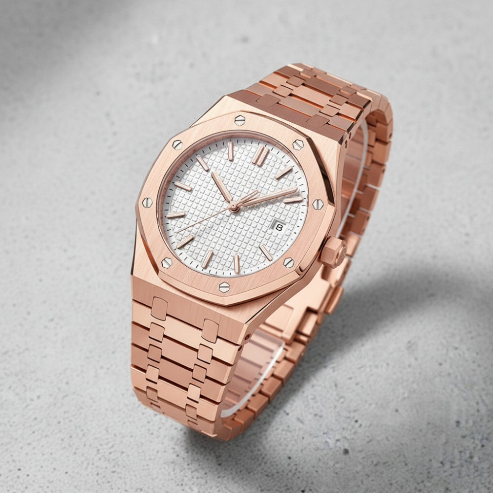 ROYAL FLORENZ 41 MM – ROSÉGOLD / EIS