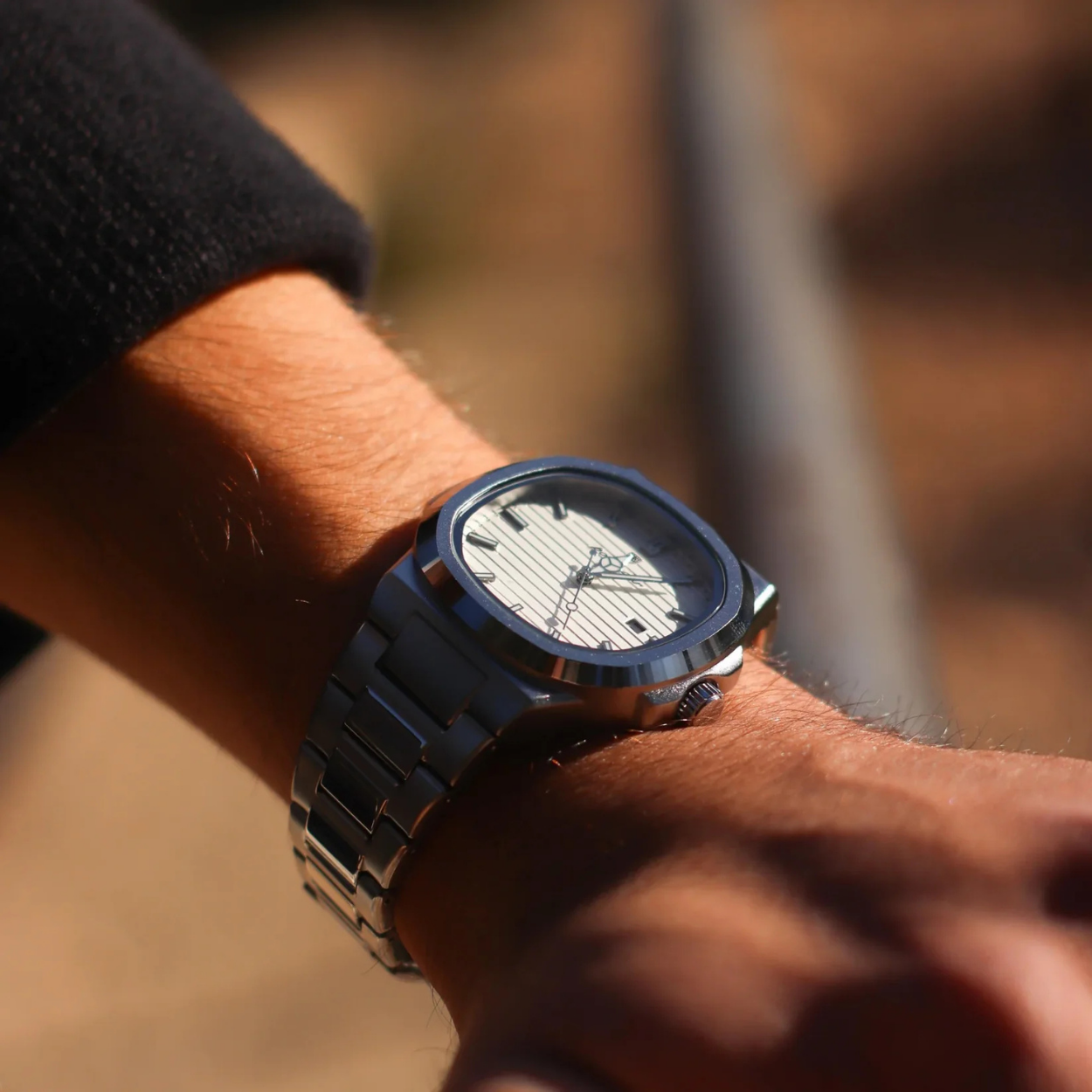 KING PARMA 41 MM – SILBER / EIS