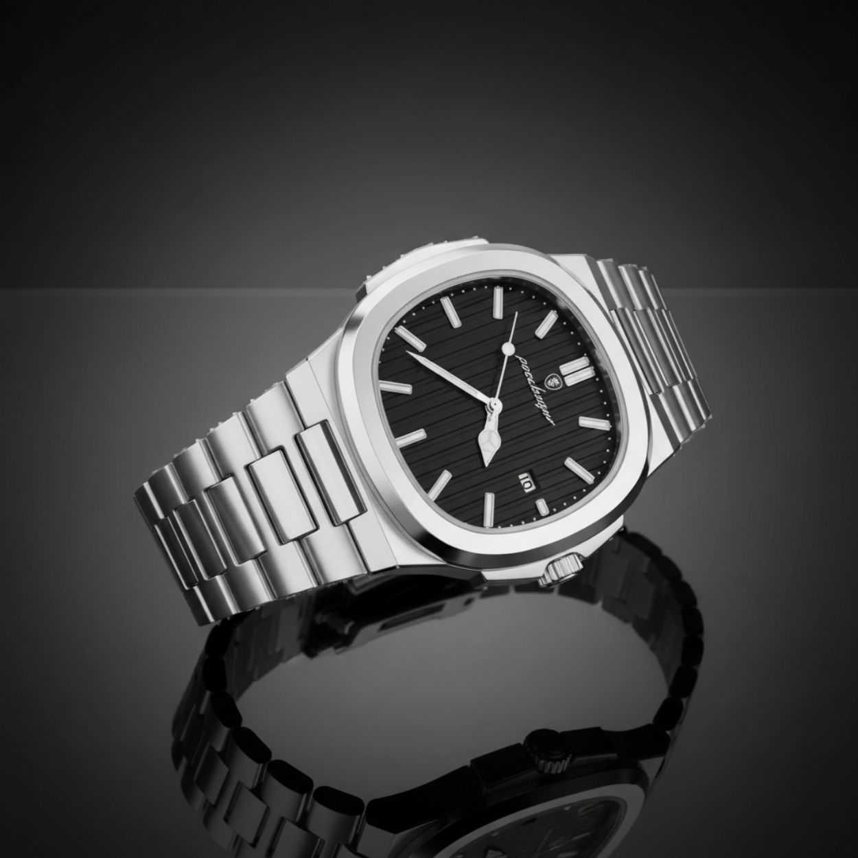 KING PARMA 41 MM – SILBER & STEIN