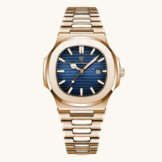 KING PARMA 41 MM – GOLD & OZEANBLAU / LIMITIERTE AUFLAGE