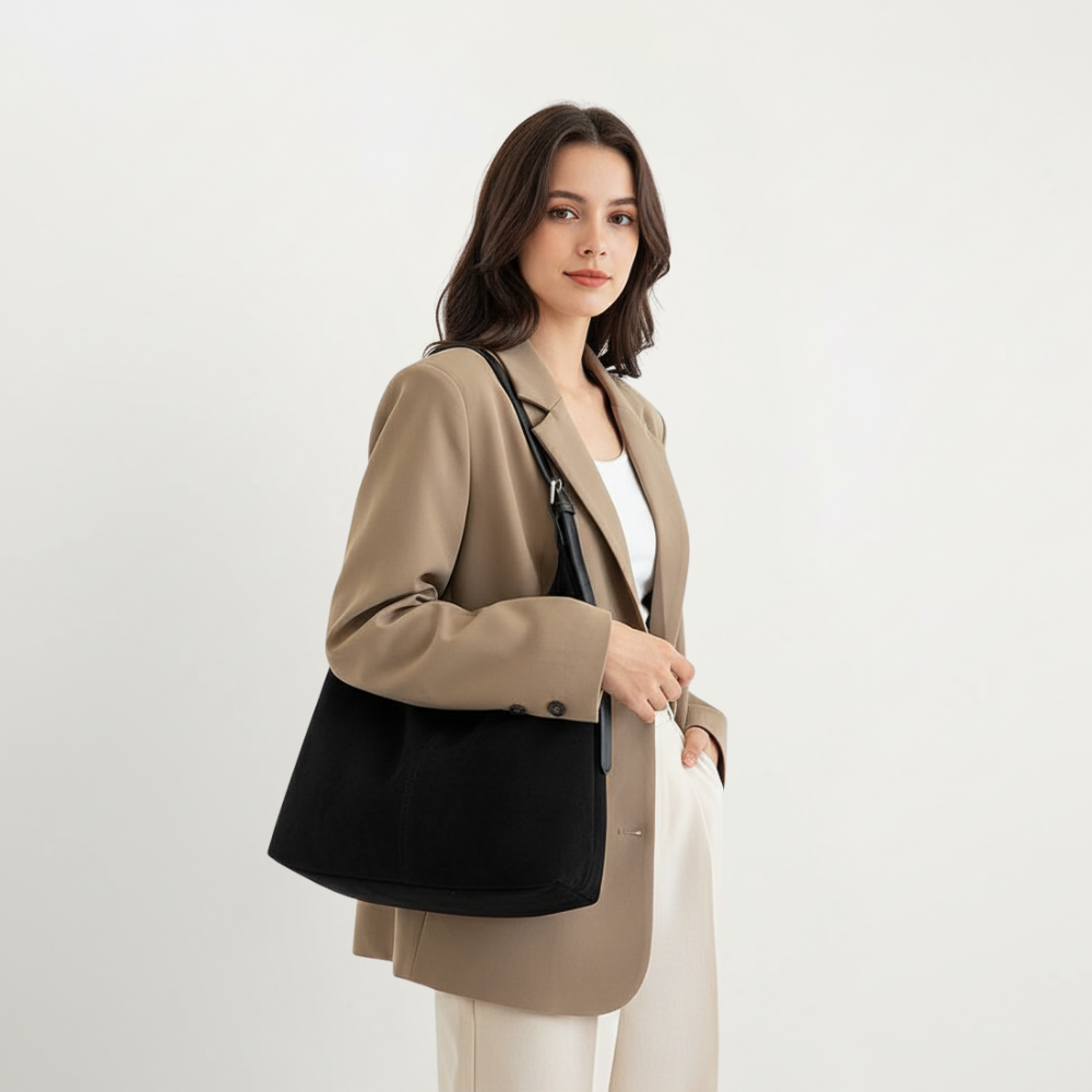 HOBO-TASCHE TRIESTE – SCHWARZ