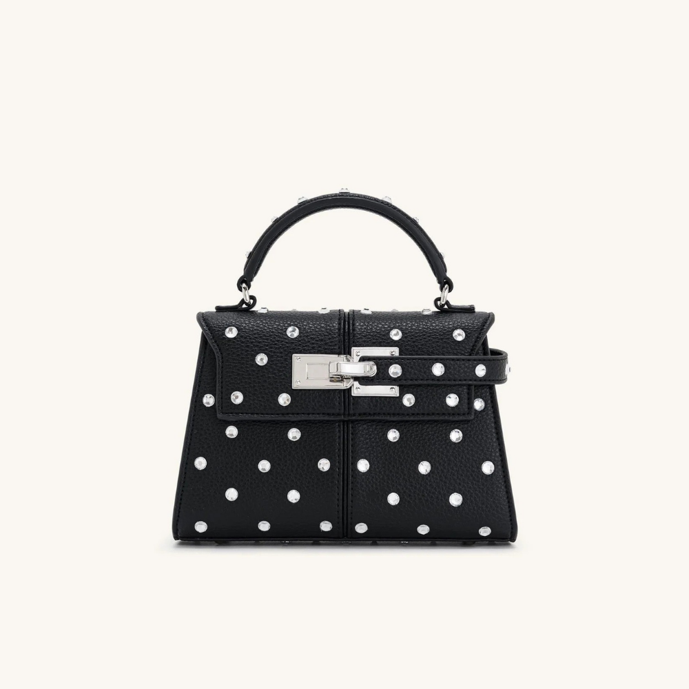 MINI-TASCHE BARI – SCHWARZ-CRYSTAL