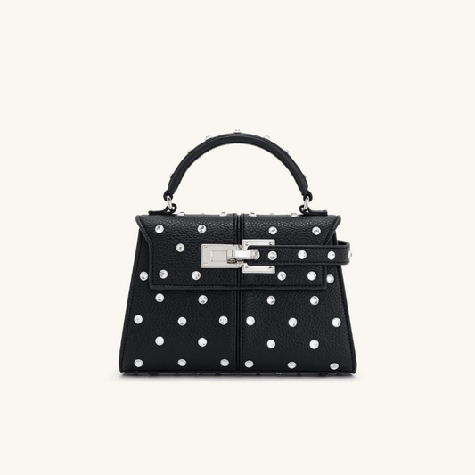 MINI-TASCHE BARI – SCHWARZ-CRYSTAL