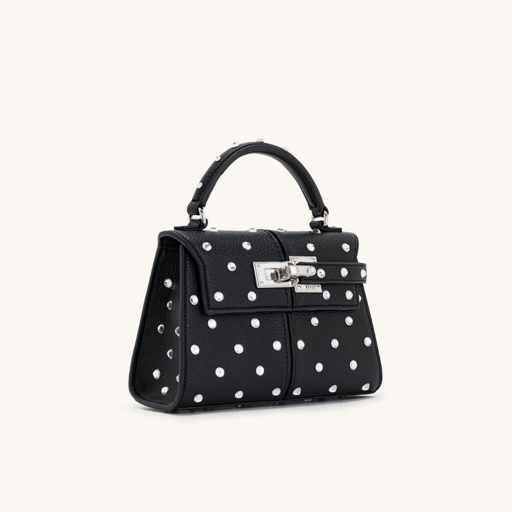 MINI-TASCHE BARI – SCHWARZ-CRYSTAL
