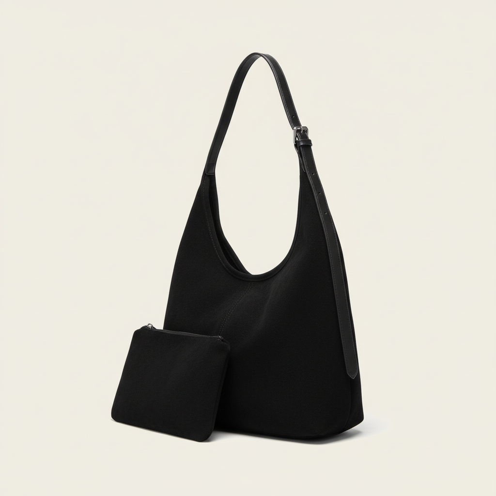 HOBO-TASCHE TRIESTE – SCHWARZ