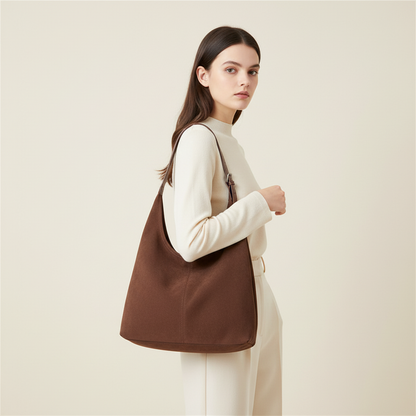 HOBO-TASCHE TRIESTE – BRAUN