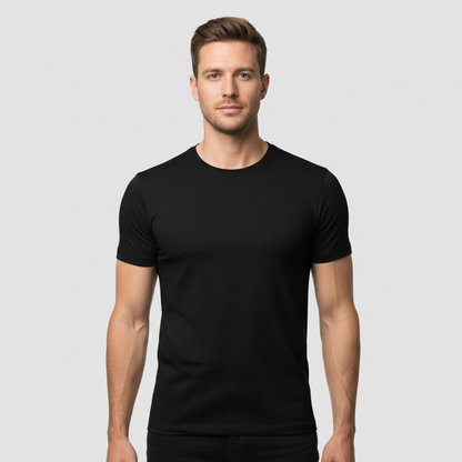 T-SHIRT PERFECT FIT TORINO – SCHWARZ