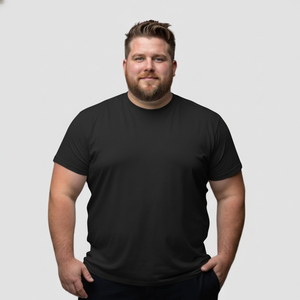 T-SHIRT PERFECT FIT TORINO – SCHWARZ