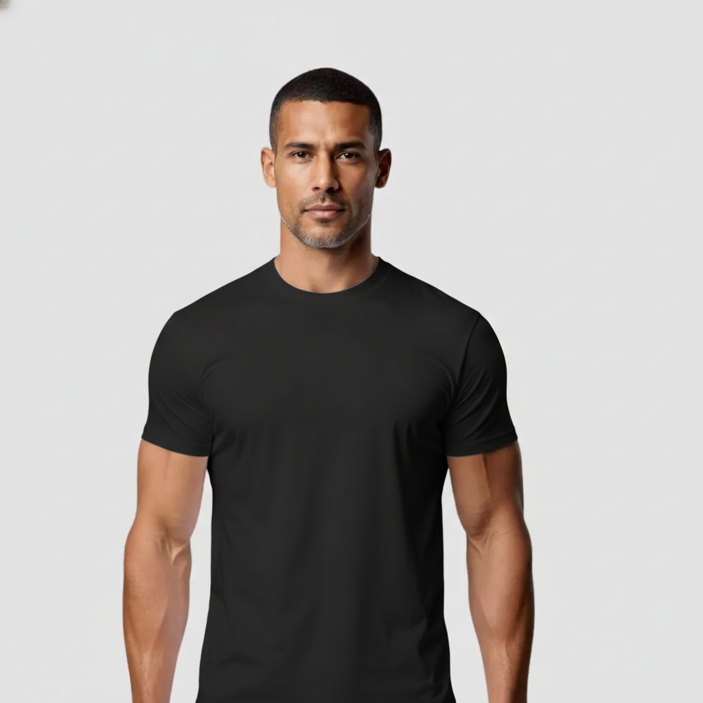 T-SHIRT PERFECT FIT TORINO – SCHWARZ