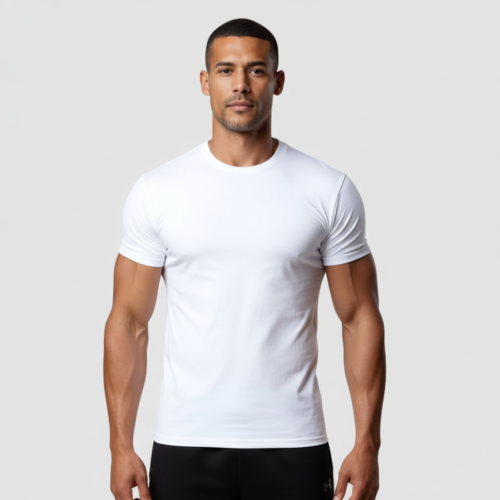 T-SHIRT PERFECT FIT TORINO – WEISS