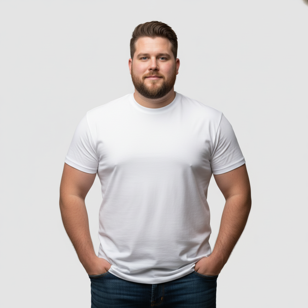 T-SHIRT PERFECT FIT TORINO – WEISS