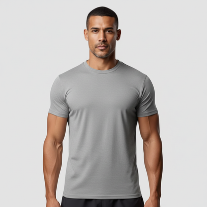 T-SHIRT PERFECT FIT TORINO – GRAU