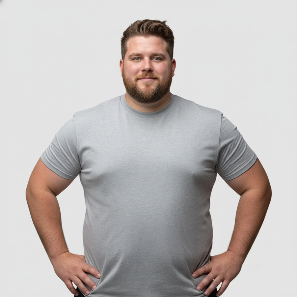 T-SHIRT PERFECT FIT TORINO – GRAU