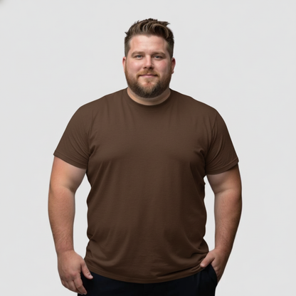 T-SHIRT PERFECT FIT TORINO – BRAUN